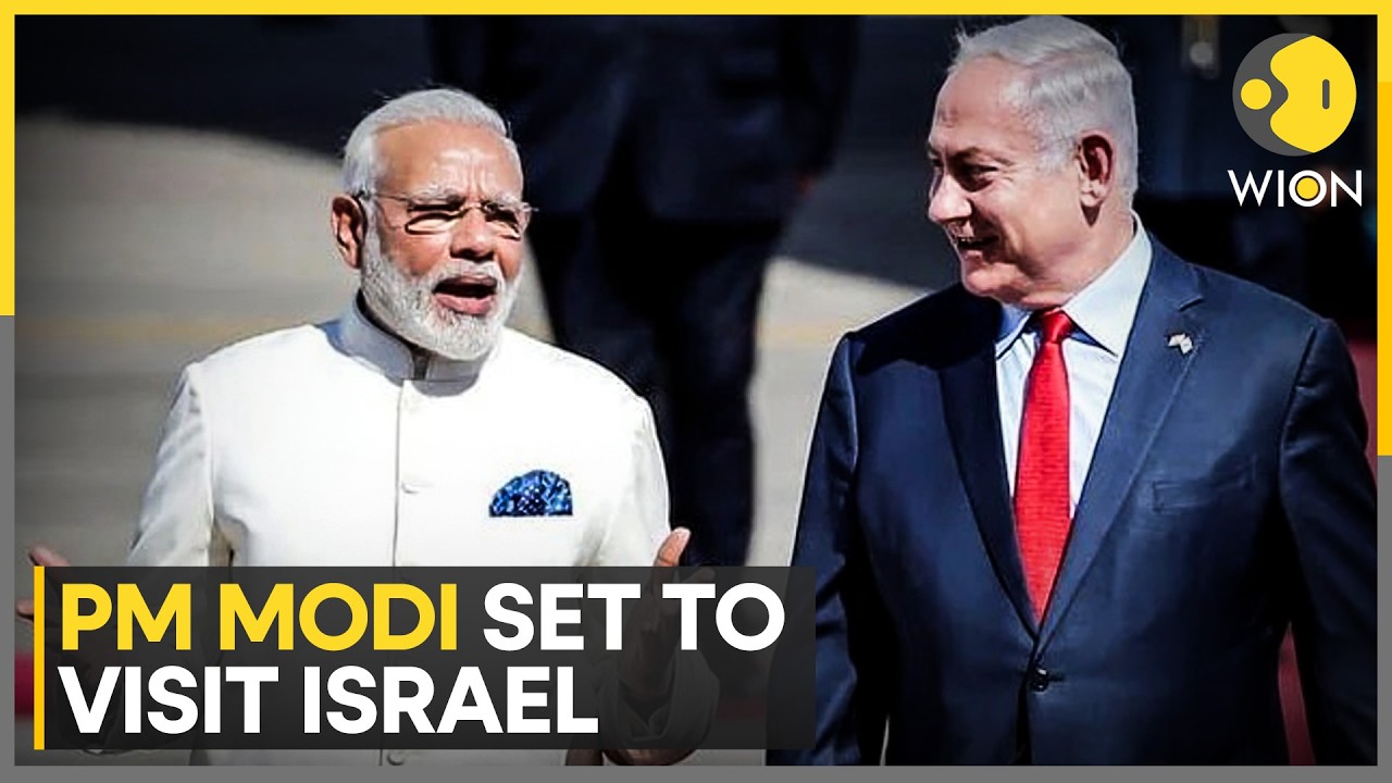 India-Israel Ties: PM Modi Set to Visit Israel on a Two-Day Visit; Netanyahu Hails India Ties |WION