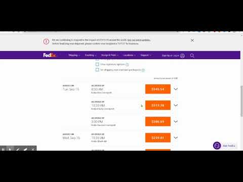 Google Apps Scripting Spreadsheet W Fedex Api Integration