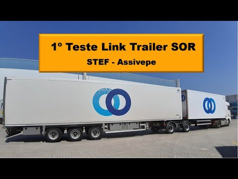 1º Teste do Link Trailer na STEF (25,25mt)