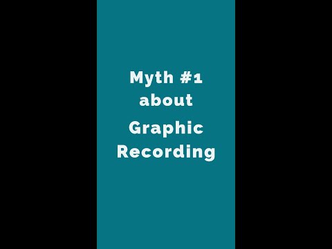 Myth # 1 About Graphic Recording: We Just "Show Up And Draw"
