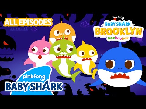 All episodes baby shark brooklyn doo doo doo kids cartoon compilation baby shark official