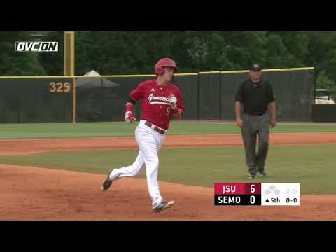 2018 OVC Baseball Tournament Highlights - #4 Jacksonville St 11, #2 SE Missouri 0 - May 25, 2018