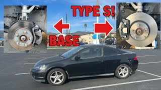 Installing Acura RSX Type S Brakes on My Base Model RSX Project DC5 #3