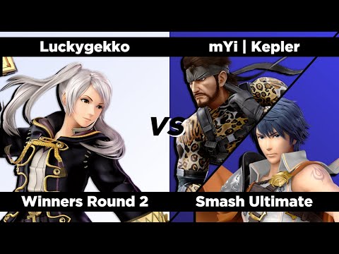 Super Smash QWERTZ #10 - Winners Round 2 - Luckygekko (Robin) vs. mYi | Kepler (Snake/Chrom)