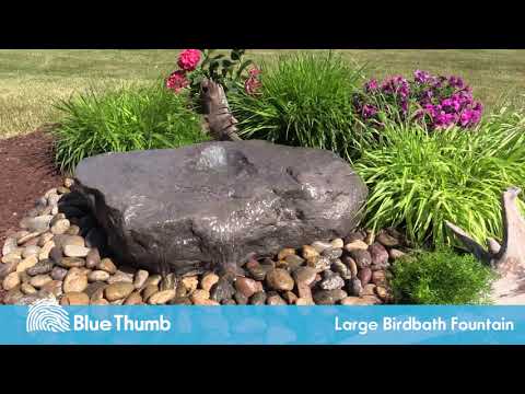 Large Birdbath Fountain