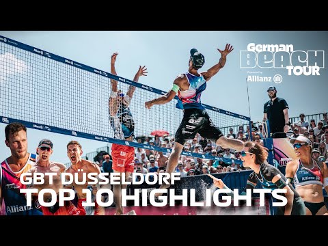 SPEKTAKEL in DÜSSELDORF bei ÜBER 40 GRAD😳😱 | TOP 10 HIGHLIGHTS - German Beach Tour