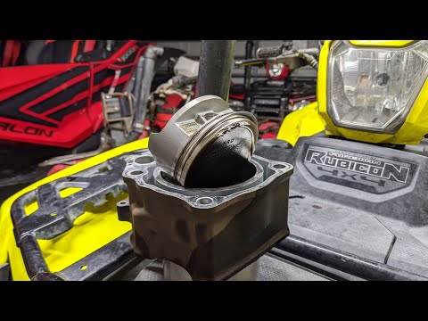 Rubicon 500 Top End rebuild rancher & foreman also