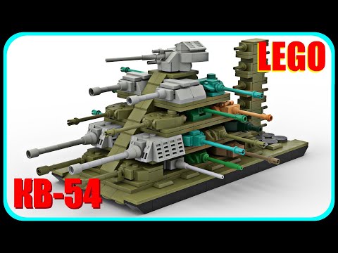 Мини танк КВ-54 из Лего // Mini tank KV-54 made of Lego
