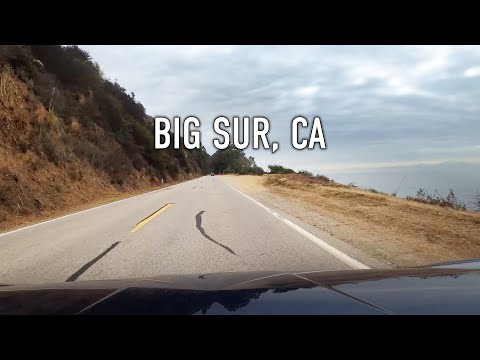 Big Sur Scenic Drive in 4K