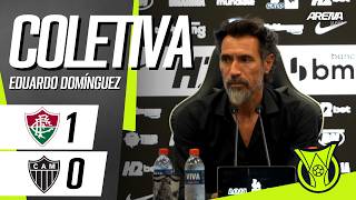 COLETIVA EDUARDO DOMÍNGUEZ | AO VIVO | Fluminense x Atlético-MG - Brasileirão 2026