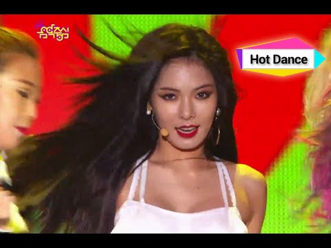 HyunA - RED, 현아 - 빨개요, Music Core 20140816