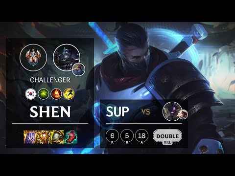 Shen Support vs Alistar - KR Challenger Patch 10.25