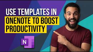 How To Use Templates In OneNote To Boost Productivity  (Step By Step Guide)