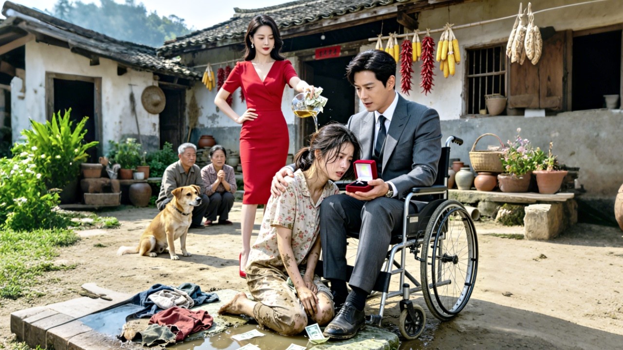 从小被丢弃的哑巴女孩，刚认亲就被亲爹推进轮椅总裁怀里替嫁！养女当众羞辱她却奇迹开口说话，总裁认出他找了10年的女人，当场下跪求婚，送百亿彩礼打脸偏心爸妈【爱意灼心】