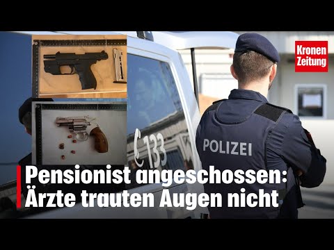Firework lie exposed: Pensioner shot | krone.tv NEWS
