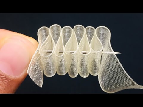 Amazing ribbon flower work|hand embroidery flower designs|sewing hacks|Diy easy flower making