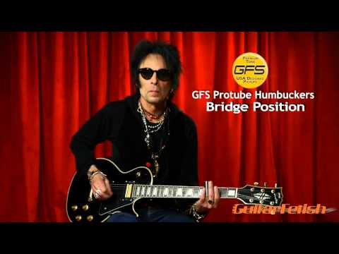 GFS Pickups: Earl Slick tests the GFS Alnico II Protube Lipstick Humbuckers