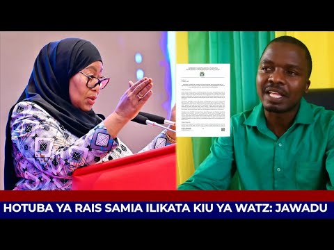 'JAWADU AWAFUNGA VINYWA WAPINGAJI: HOTUBA YA RAIS SAMIA ‘ILIFANYIWA UTAFITI”