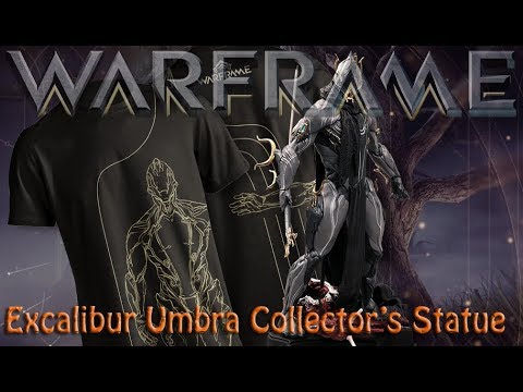 Warframe - Excalibur Umbra Collector’s Statue
