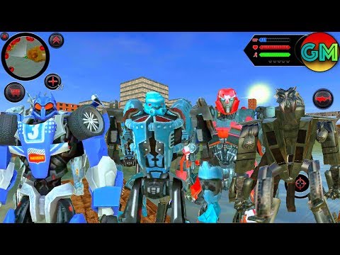 Robot Shark # New Update All Sharks Unlocked | by Naxeex Robots | Android GamePlay FHD