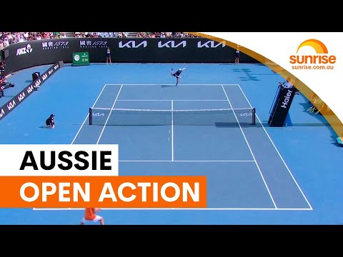 Aussie stars shine on day three of Australian Open | Sunrise
