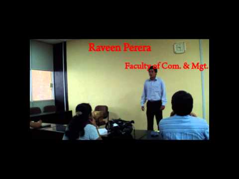 Raveen - Finalist of IUBSC 2012