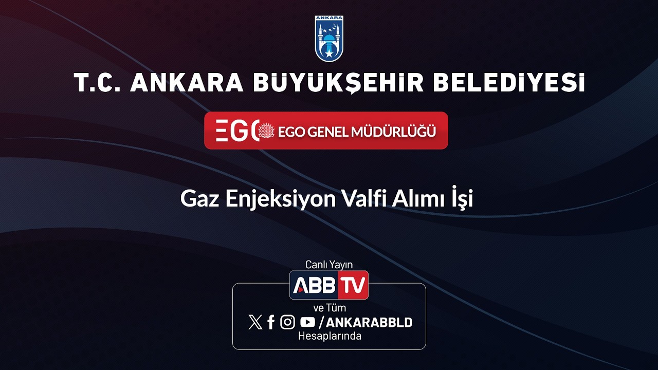 EGO GENEL MÜDÜRLÜĞÜ - Gaz Enjeksiyon Valfi Alımı İşi