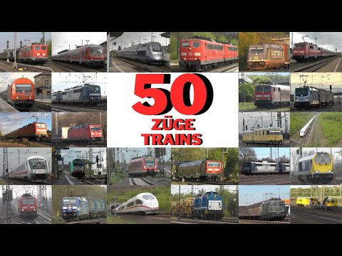 🔴 Experience 50 trains at different locations 🔴
