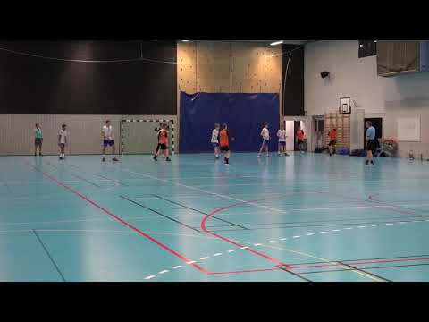 Serien 2018-19 P-02 A    Ystad IF HF blå  vs  IFK Kristianstad P02,  Första  halvlek