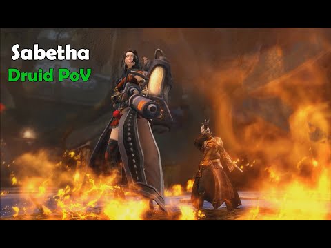 GW2 | Sabetha | Solo Heal Alacrity Druid | Kite PoV + Tips-ish