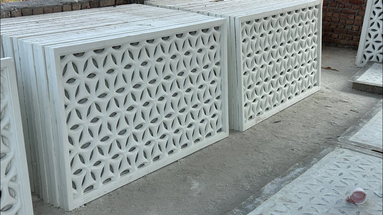 GRC Jali factory full view #grcjali #grcreator #manufacturing #grcpanel