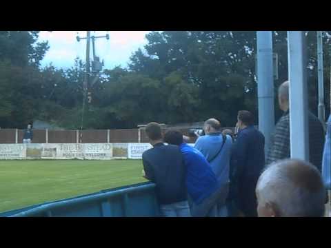 Billericay Town 0-1 Harrow Borough.  Ryman Isthmian League Premier Division.  Mon18Aug2014