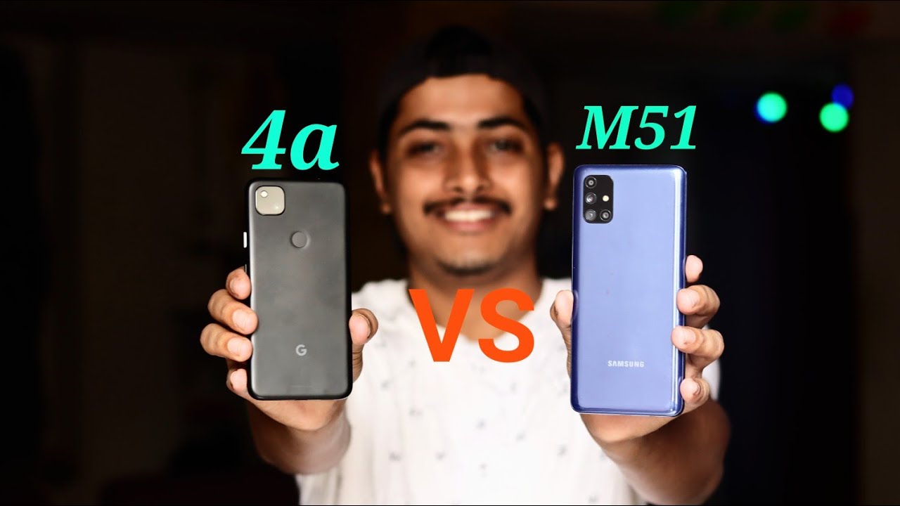 Google Pixel 4a vs Samsung M51 Speed Test Comparison