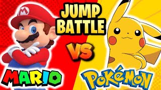 Pokémon vs Mario Jump Battle | Brain Break | Just Dance | Mario Run