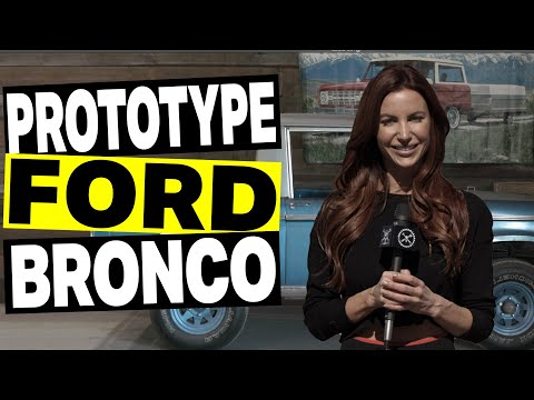 First FORD BRONCO ever made - once owned by CARROLL SHELBY. Amanda Mertz tours the classic truck