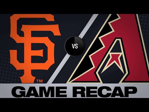 Dickerson collects 6 RBIs in Giants debut | Giants-D-backs Game Highlights 6/21/19