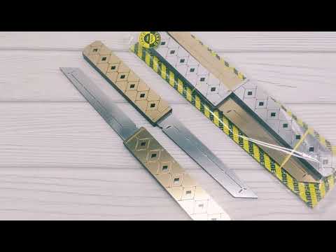 Double Tanto Gold дерево сувенирный нож набор 2 ножи вставляются друг в друга 28 см золотые - фото 1 - id-p3193204031