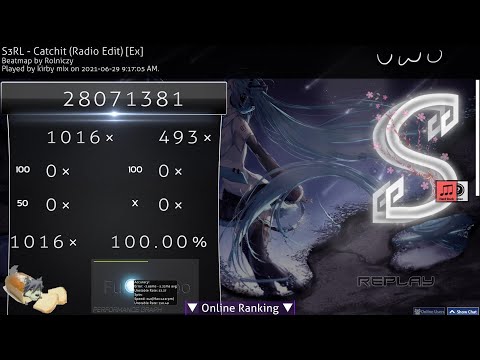 S3RL - Catchit (Radio Edit) +HD,HR 100.00% SS #1