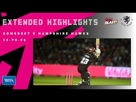 EXTENDED HIGHLIGHTS: Somerset WIN the 2025 Vitality Blast 🏆