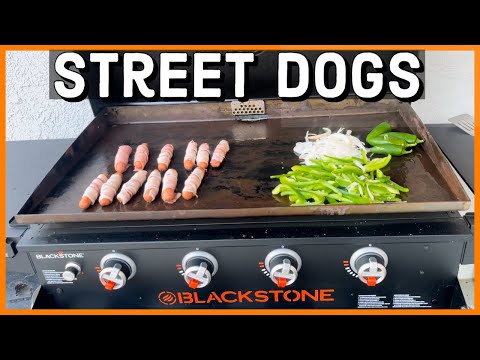 Blackstone Griddle Recipes Street Hot Dogs. Inspired By Los Angeles #streetdogs