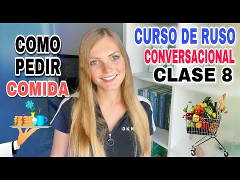 Curso de ruso conversacional - APRENDE a Hablar el idioma rápido, clase 8 COMO PEDIR COMIDA en RUSO
