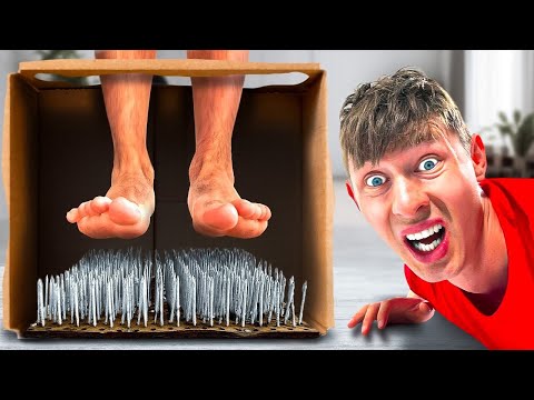 DO NOT jump into the WRONG MYSTERY BOX vs Little Boy!😱 (GOES WRONG)