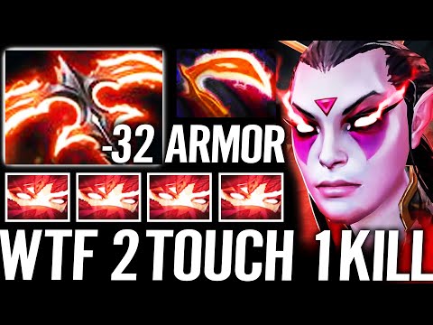 🔥 -32 ARMOR LVL3 Desolator TA GOD Carry — 2TOUCH 1KILL vs Phantom Lancer MAX ITEM Dota 2 Pro