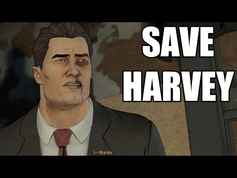BATMAN: The Telltale Series - Episode 2 Save Harvey Dent Ending