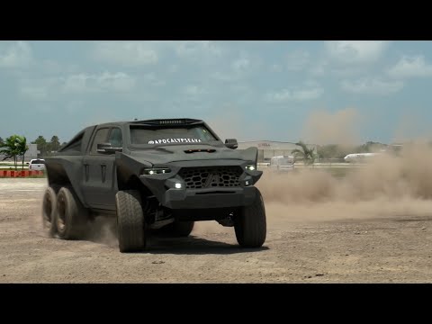 Apocalypse Juggernaut 6x6 Exclusive First Look & Donuts - I Beat Supercar Blondie To It