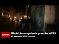 Wideo: Modzi leszczynianie przeciw ACTA