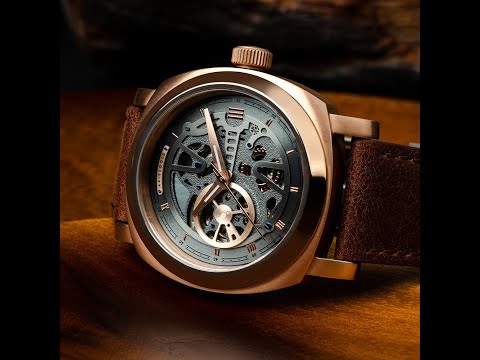 A closer look at an intriguing industrial timepiece from local watchmaker Aries Gold