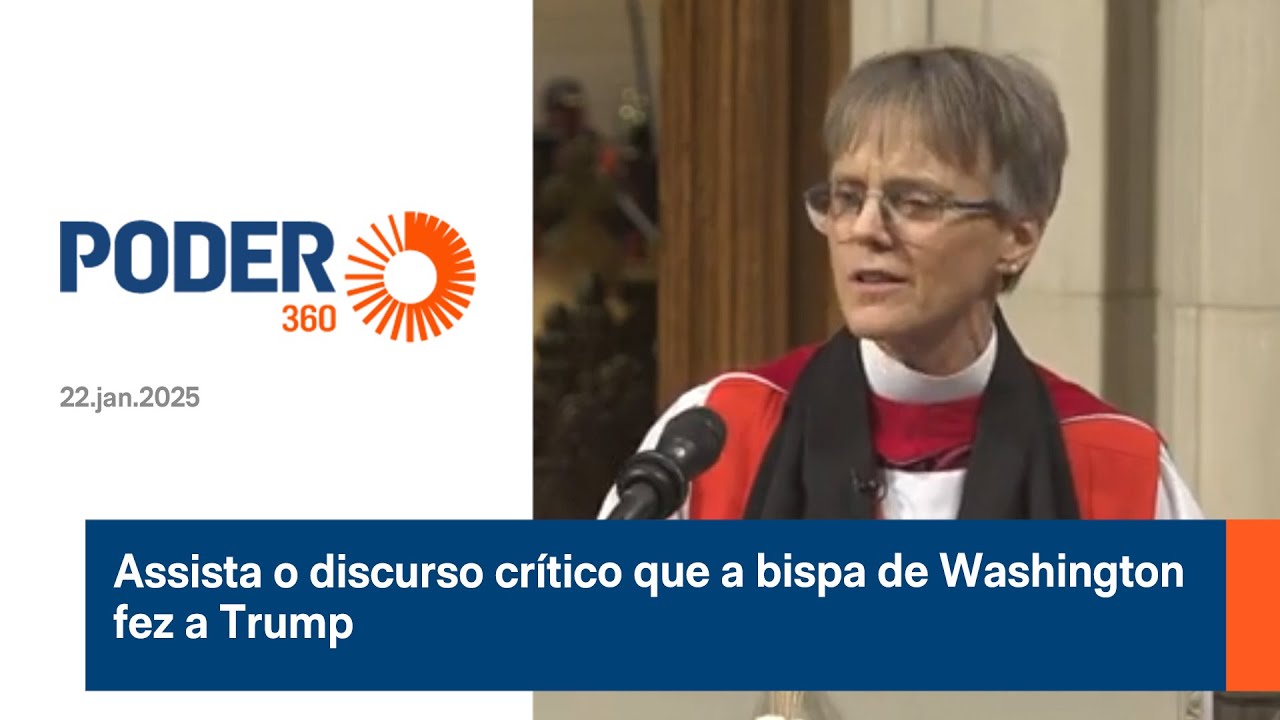 Assista o discurso crítico que a bispa de Washington fez a Trump