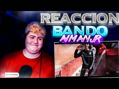 REACCIONO a Aiman Jr - Bando ( VIDEOCLIP OFICIAL) #SPANISHDRILL