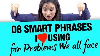 8 Smart English Phrases & Idioms To Speak English Fluently And Confidently | Learn English -Michelle